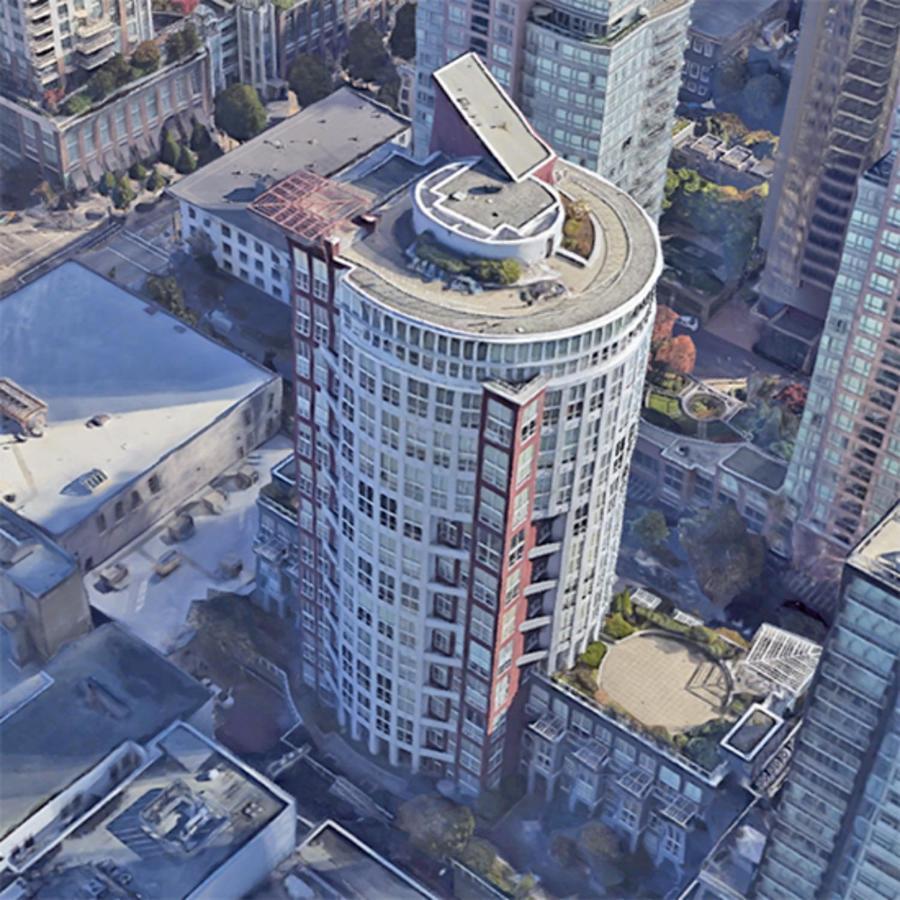 밴쿠버 Rare Find Loft With Full Kitchen At Heart Of Downtown 아파트 외부 사진